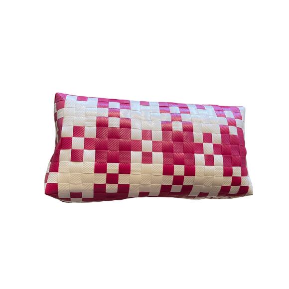 Marni Red and White Crossbody Bag with Geometric Pattern - Picture 5 of 5